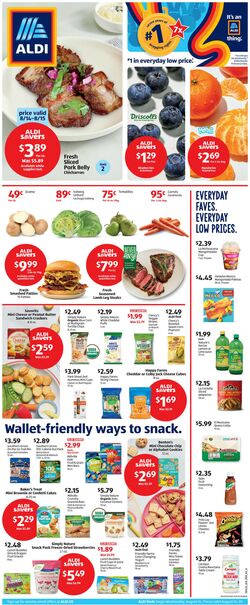 Weekly ad Aldi 08/14/2024 - 08/20/2024