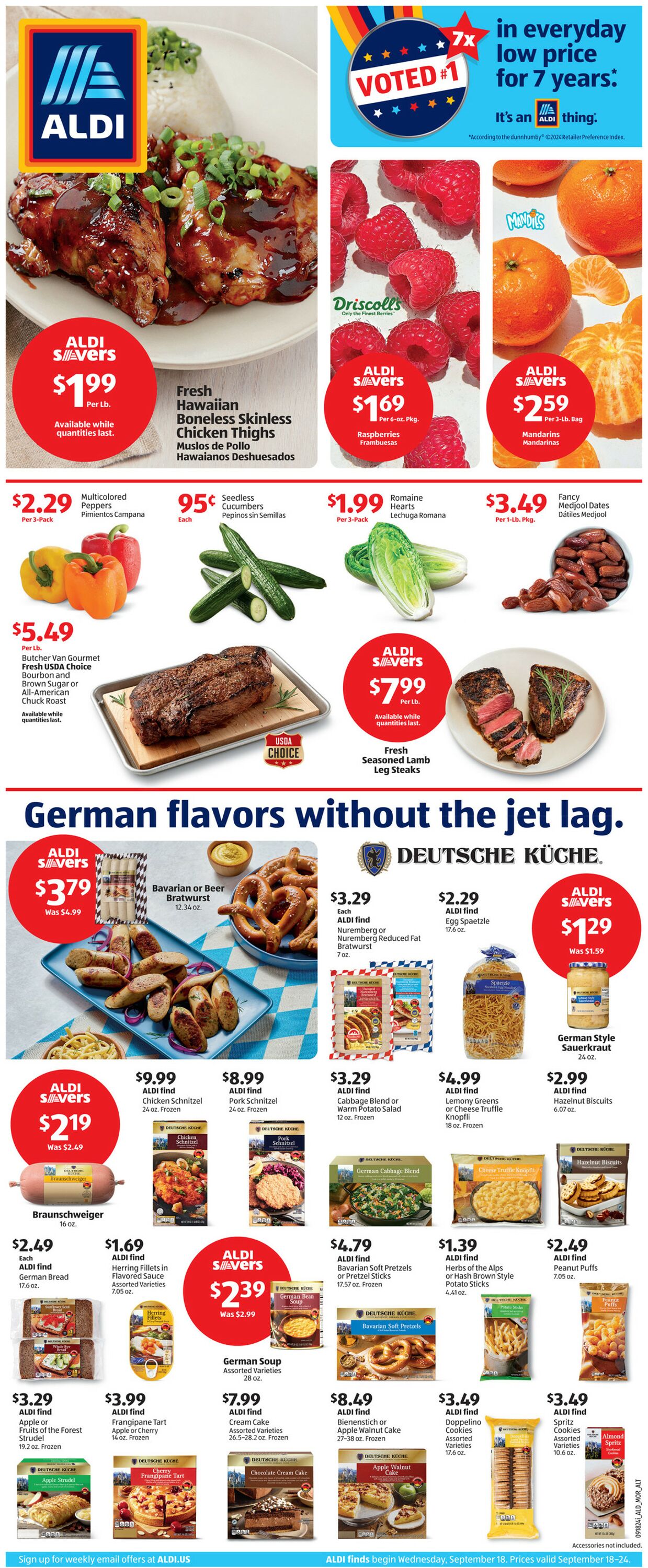 Weekly ad Aldi - Weekly Ad - South Gate, CA Sep 18, 2024 - Sep 24, 2024