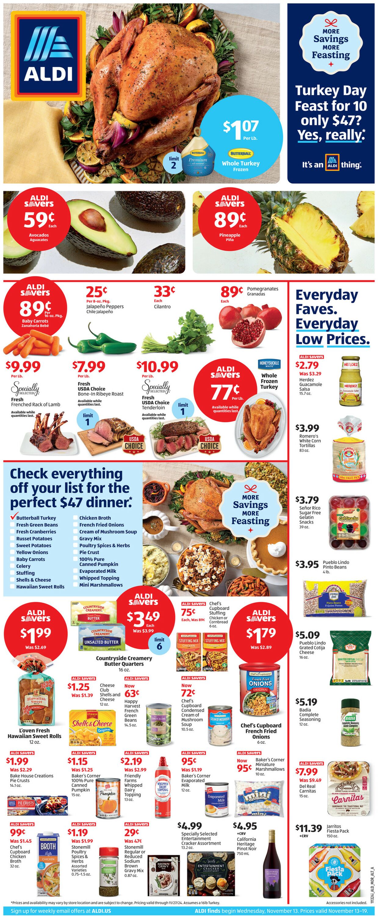 Weekly ad Aldi 11/13/2024 - 11/19/2024