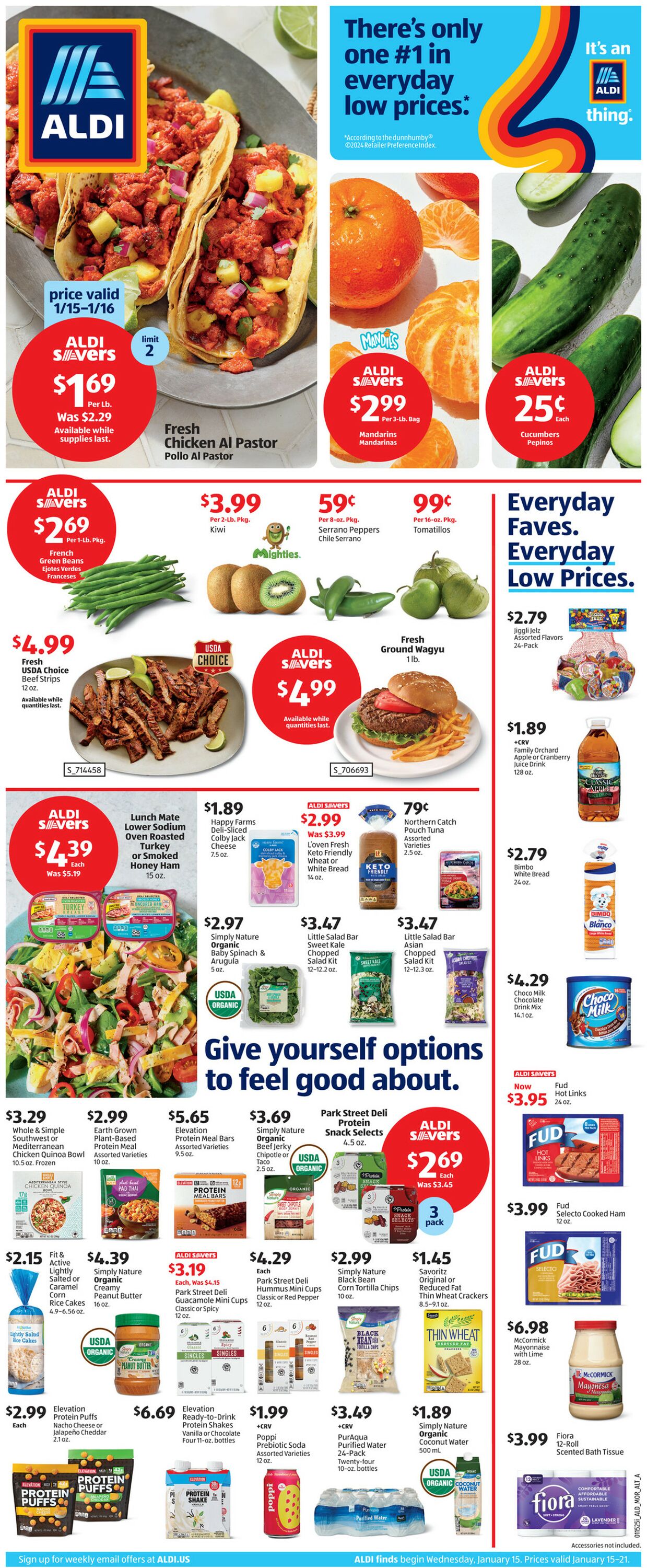 Weekly ad Aldi - Weekly Ad - South Gate, CA Jan 15, 2025 - Jan 21, 2025