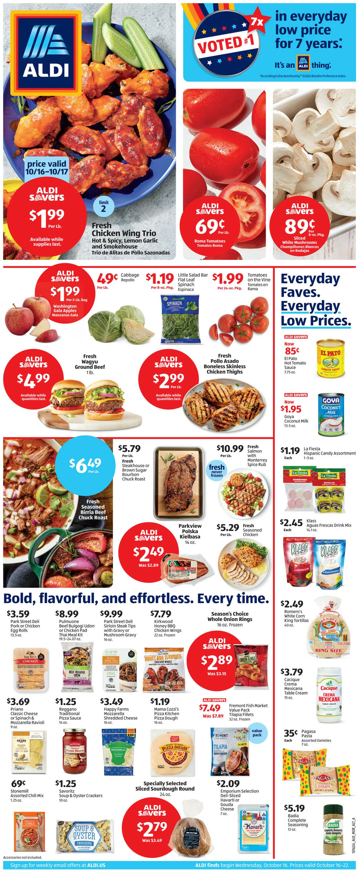 Weekly ad Aldi 10/16/2024 - 10/22/2024