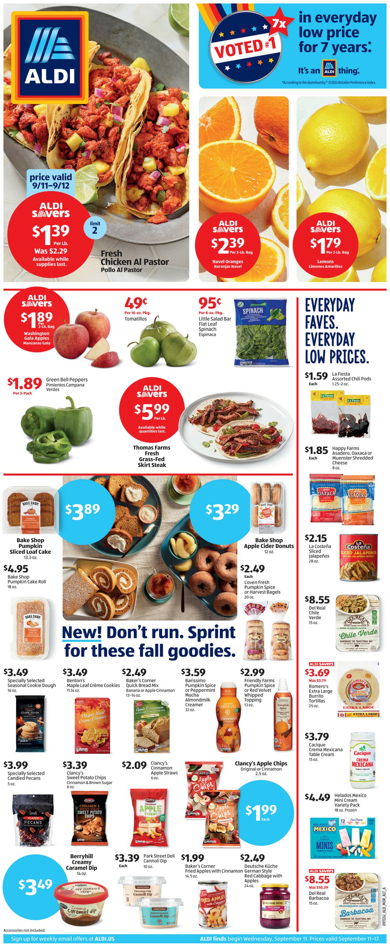 Weekly ad Aldi 09/11/2024 - 09/17/2024