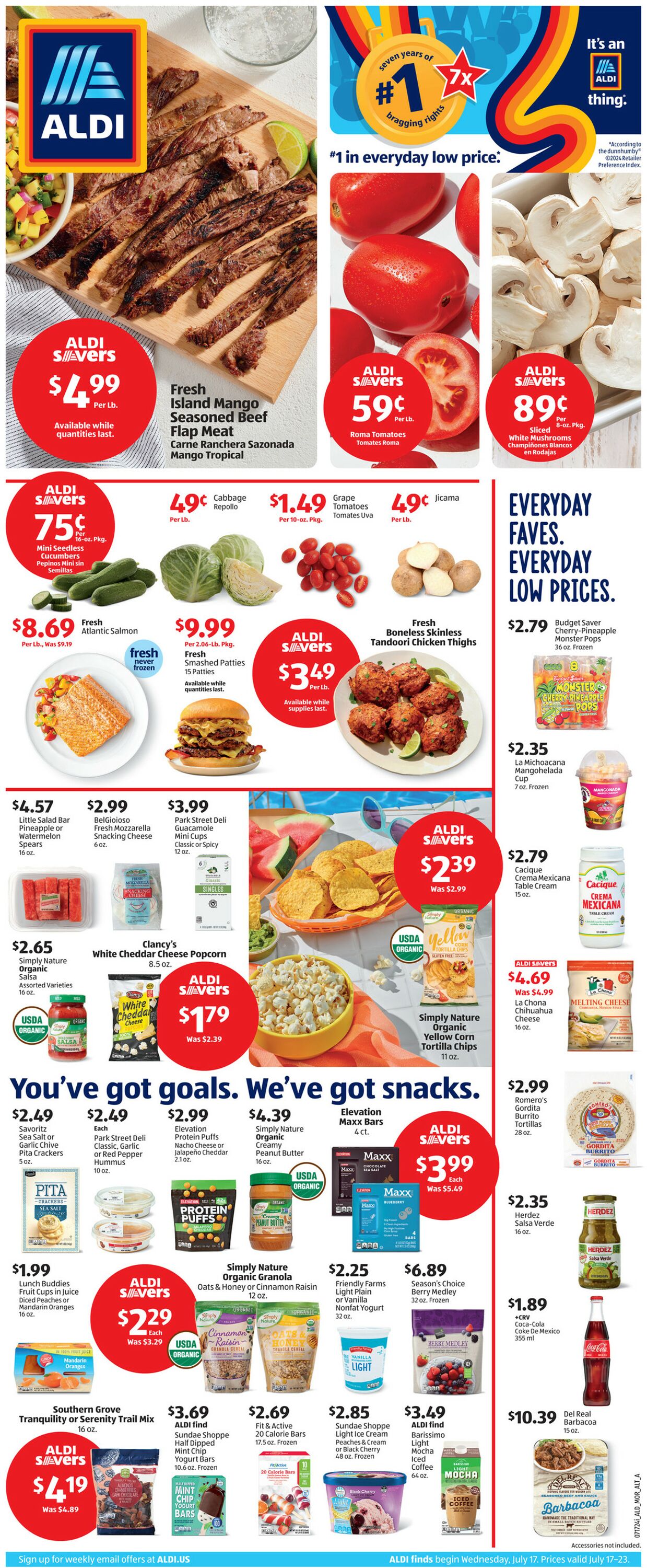 Weekly ad Aldi 07/17/2024 - 07/23/2024