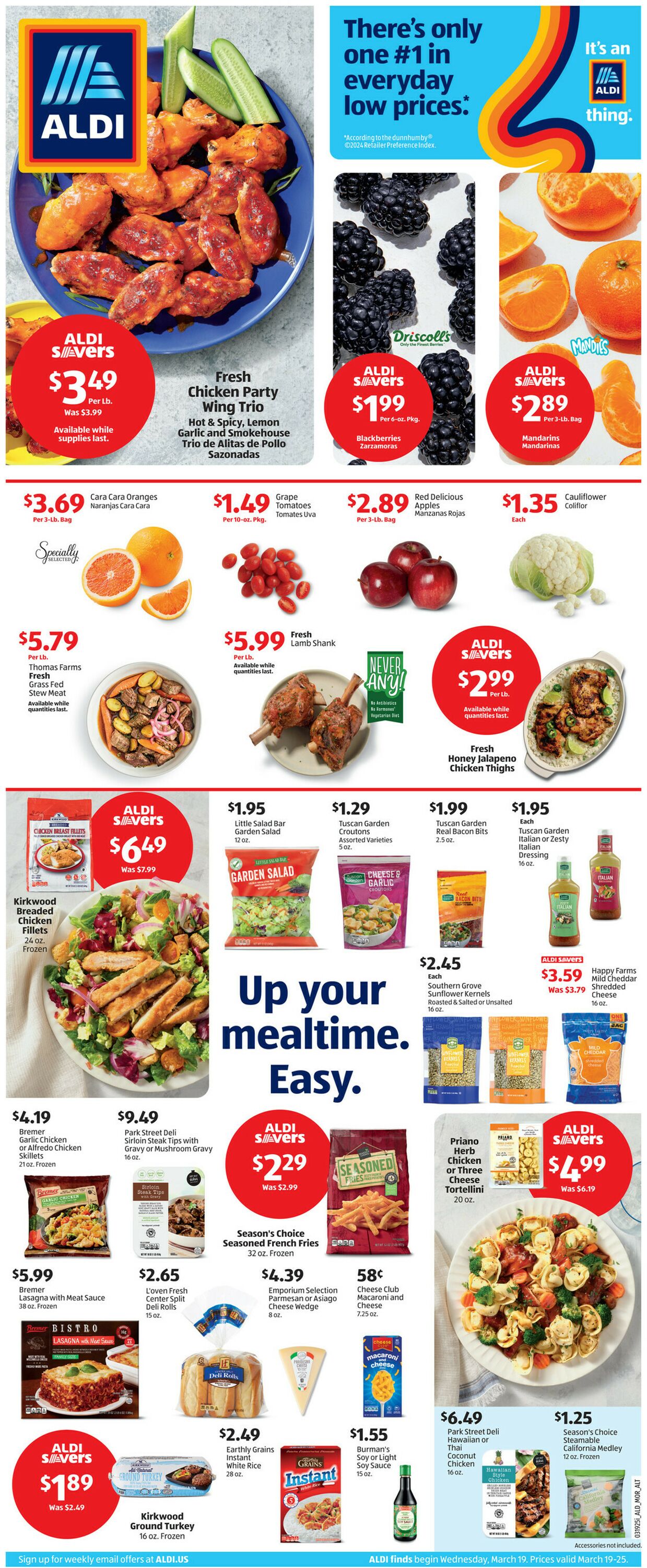 Weekly ad Aldi - Weekly Ad - South Gate, CA Mar 19, 2025 - Mar 25, 2025