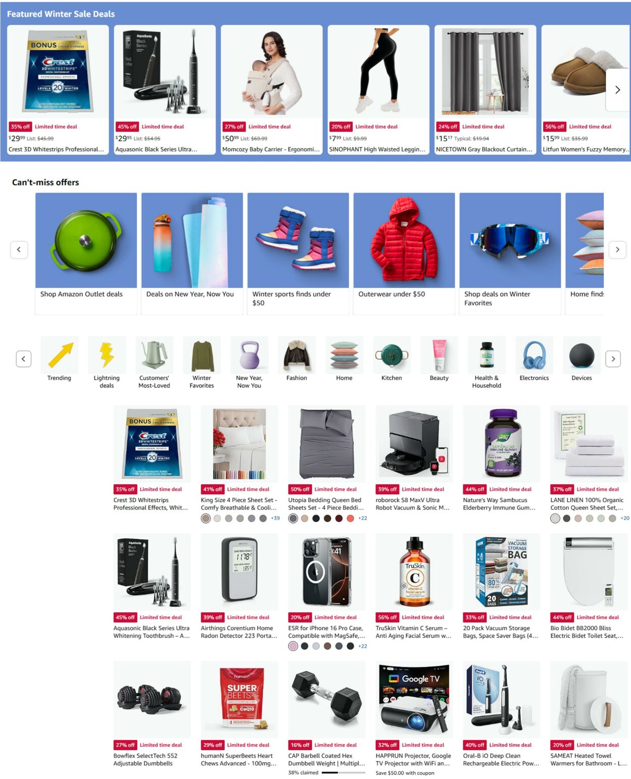 Weekly ad Amazon 01/02/2025 - 01/23/2025