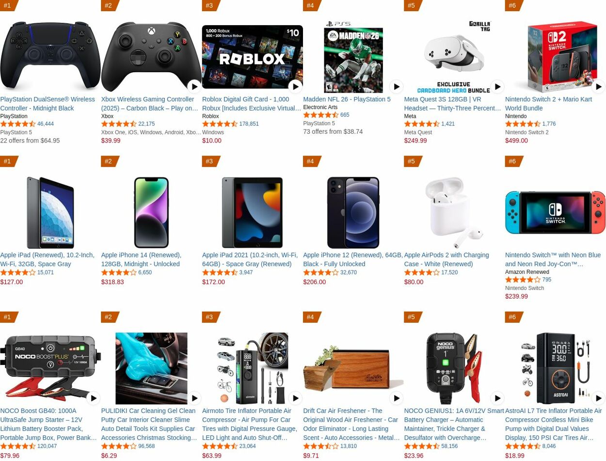 Weekly ad Amazon 11/24/2025 - 12/03/2025