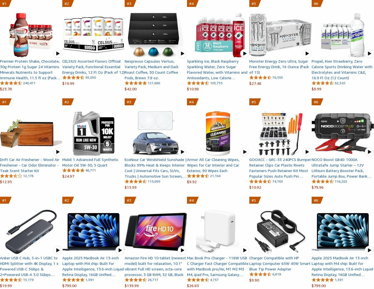 Weekly ad Amazon 07/28/2025 - 08/06/2025
