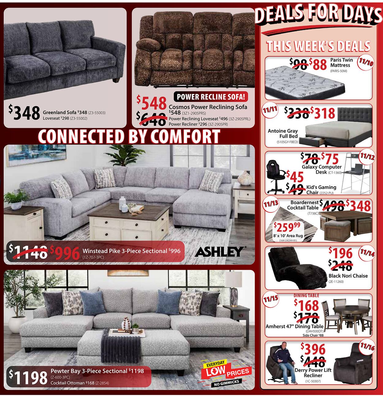 Weekly ad American Furniture Warehouse 11/13/2025 - 11/27/2025