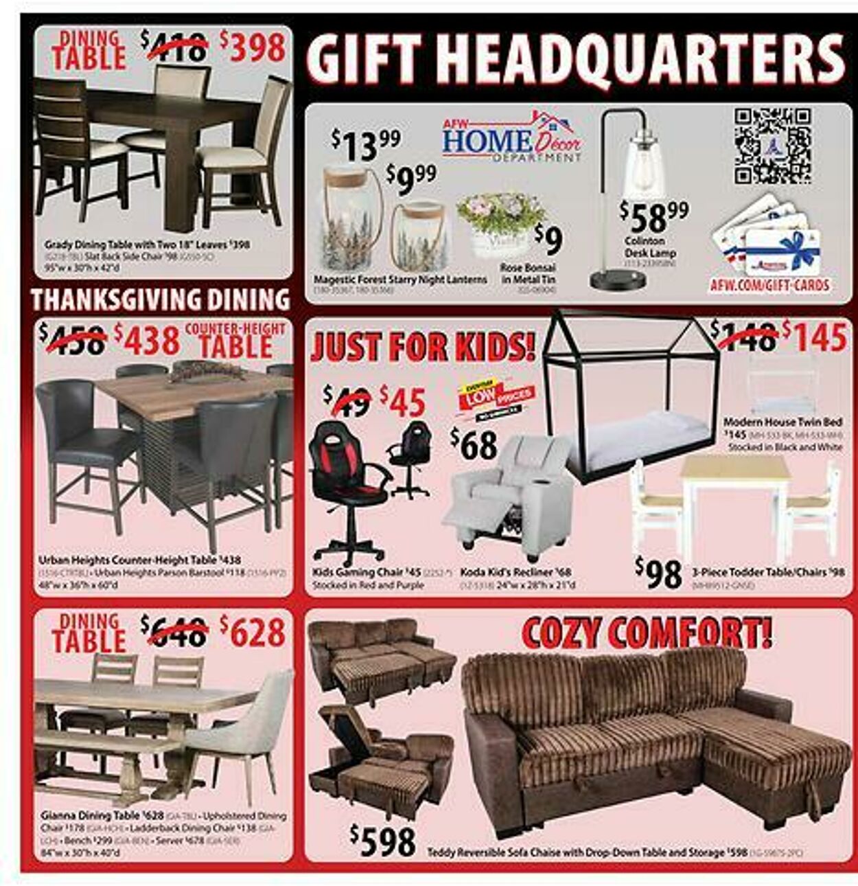 Weekly ad American Furniture Warehouse 11/18/2025 - 12/02/2025