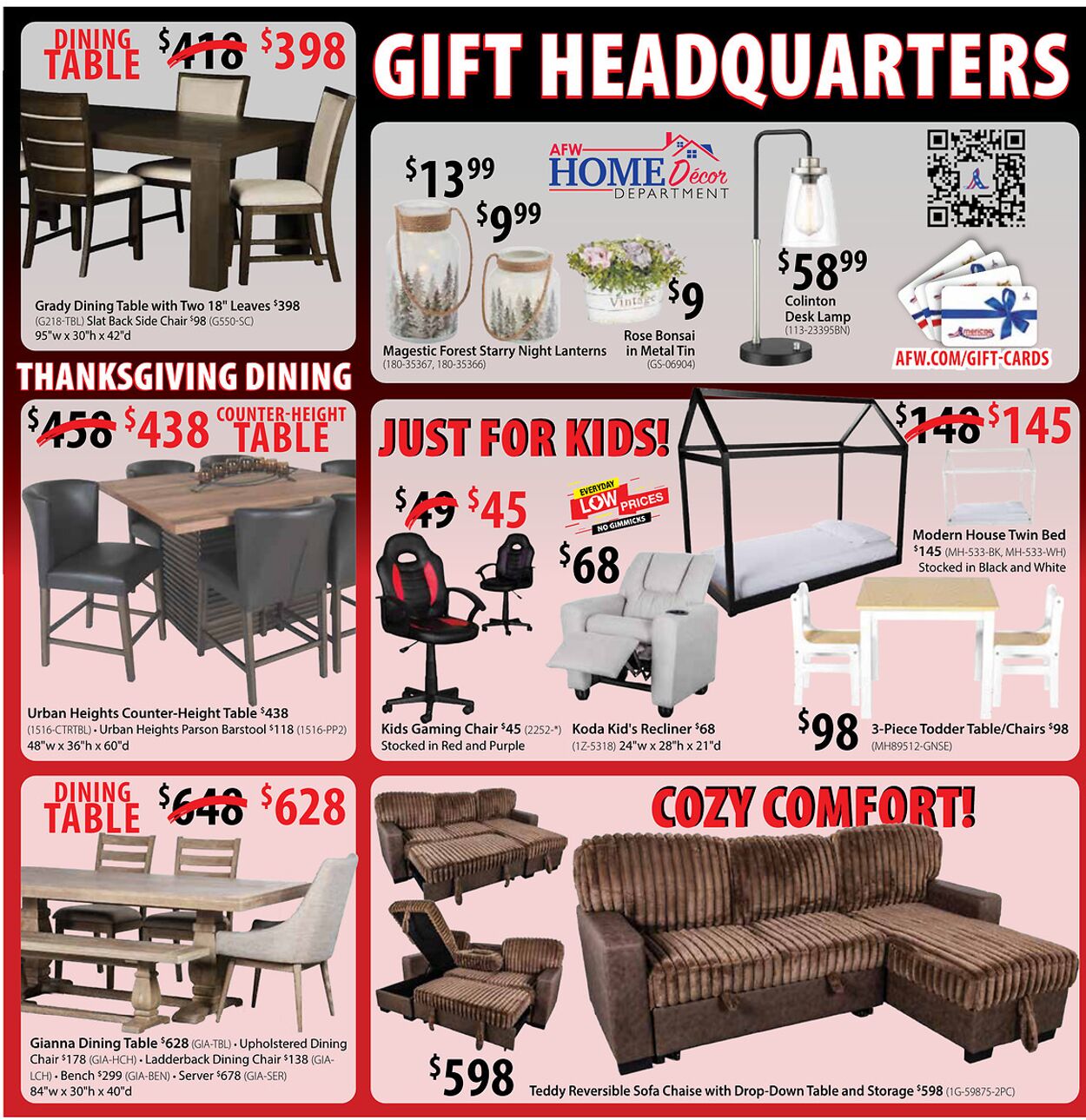 Weekly ad American Furniture Warehouse 11/18/2025 - 12/02/2025
