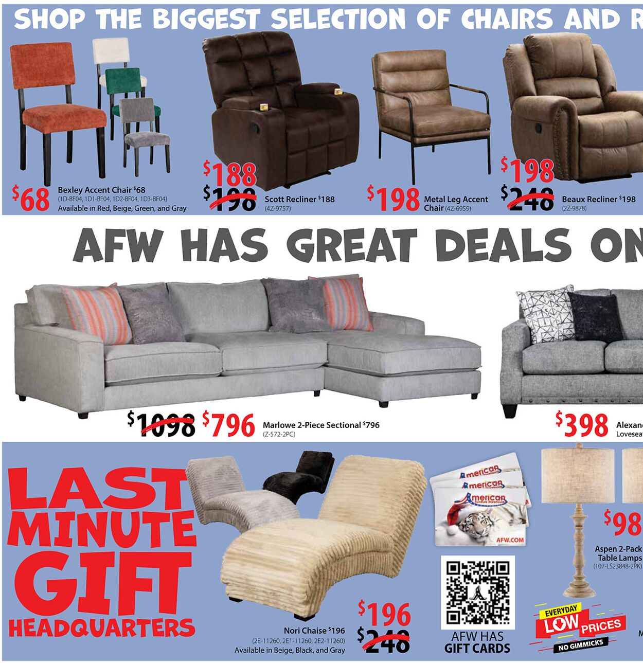 Weekly ad American Furniture Warehouse 12/16/2025 - 12/30/2025