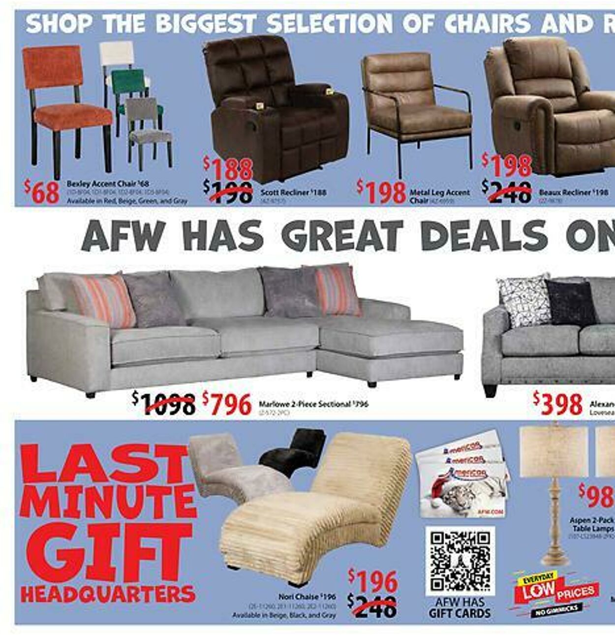 Weekly ad American Furniture Warehouse 12/16/2025 - 12/30/2025