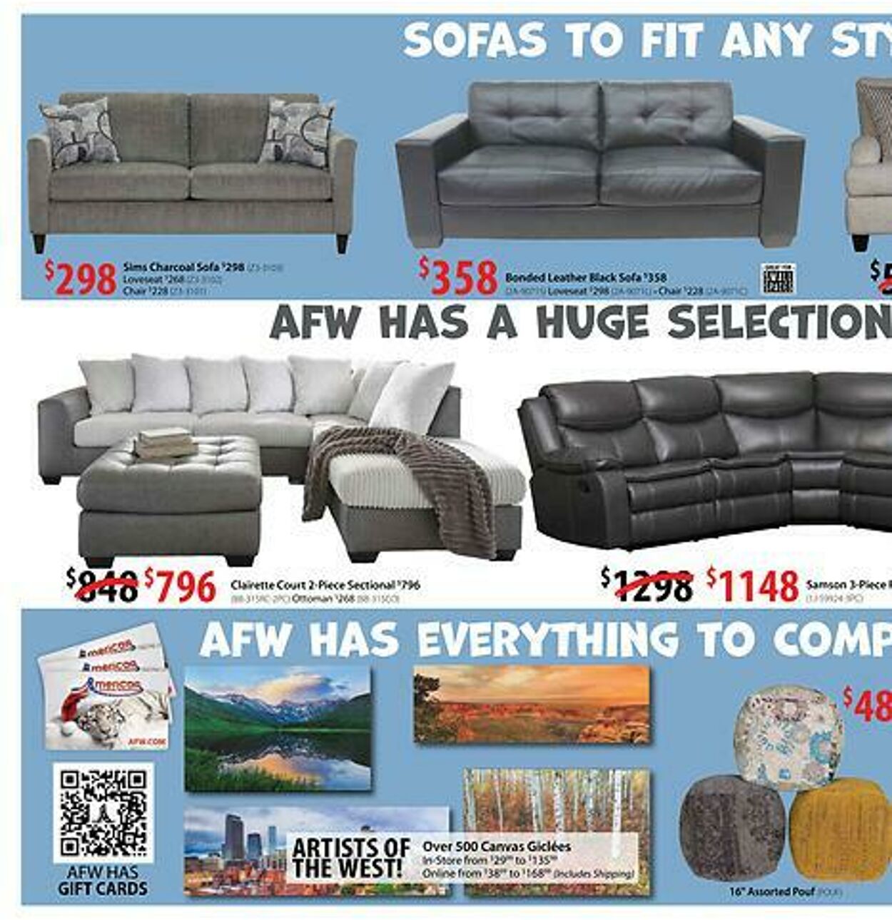 Weekly ad American Furniture Warehouse 12/29/2025 - 01/05/2026