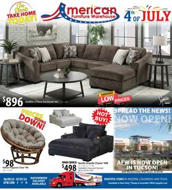 Weekly ad American Furniture Warehouse 01/07/2024 - 02/04/2024