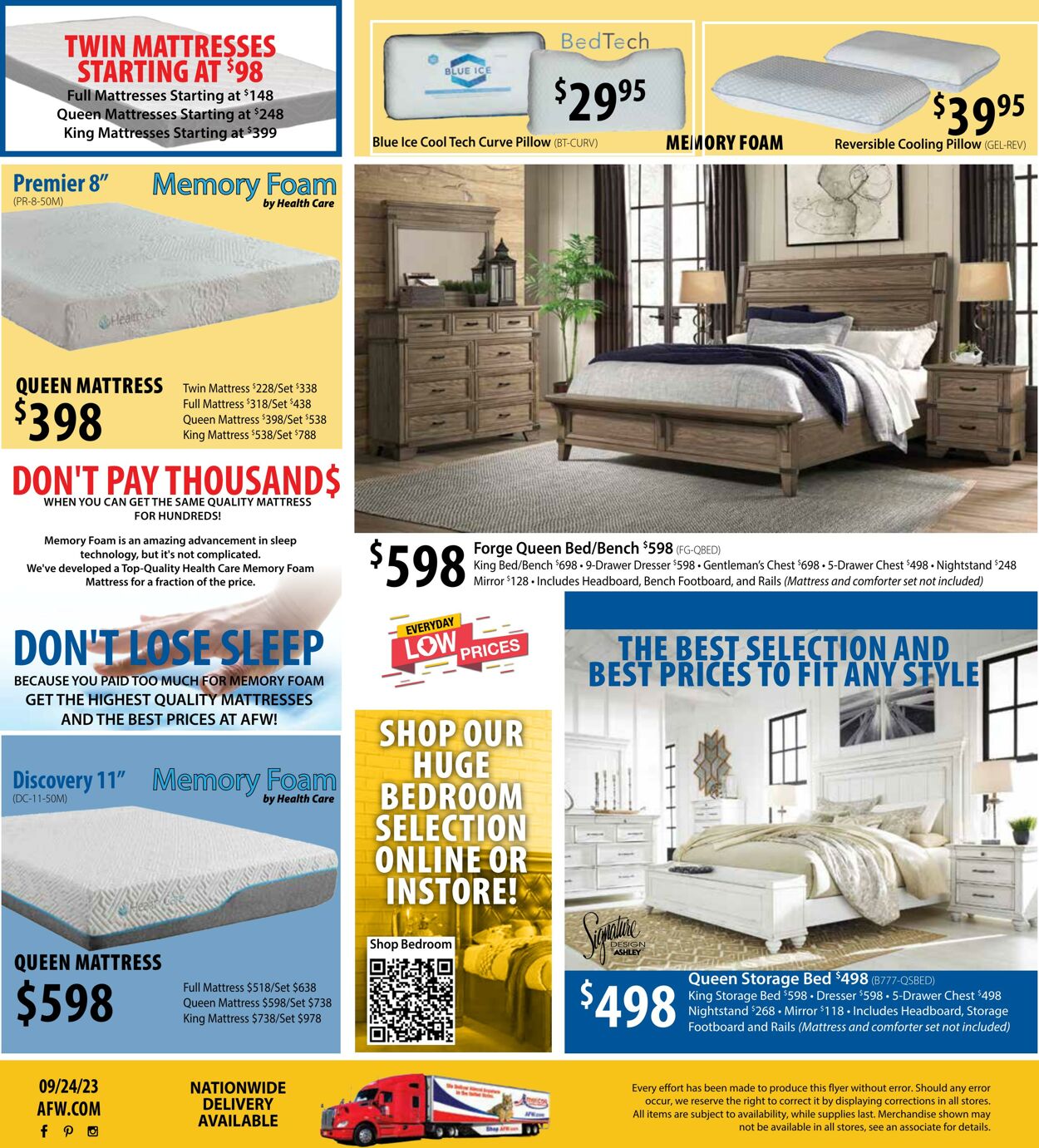 Weekly ad American Furniture Warehouse 09/24/2023 - 10/08/2023