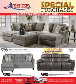 Weekly ad American Furniture Warehouse 03/03/2024 - 03/24/2024