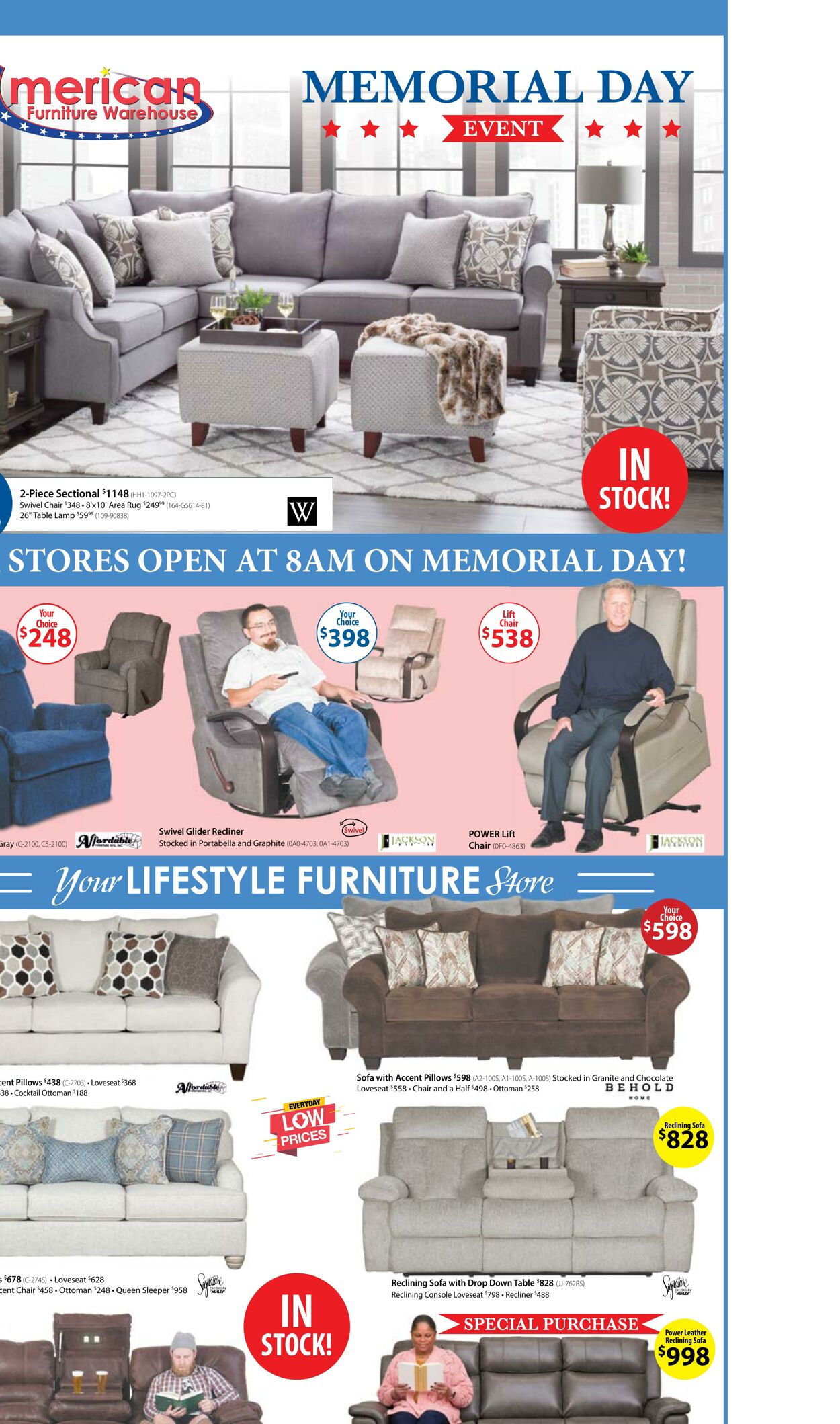 Weekly ad American Furniture Warehouse 06/01/2022 - 06/07/2022