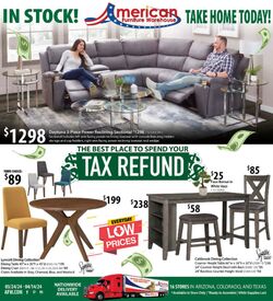 Weekly ad American Furniture Warehouse 03/24/2024 - 04/14/2024