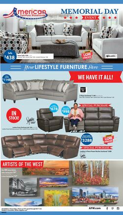 Weekly ad American Furniture Warehouse 06/08/2022-07/10/2022