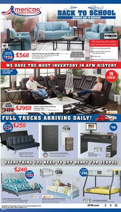 Weekly ad American Furniture Warehouse 08/09/2022-08/23/2022