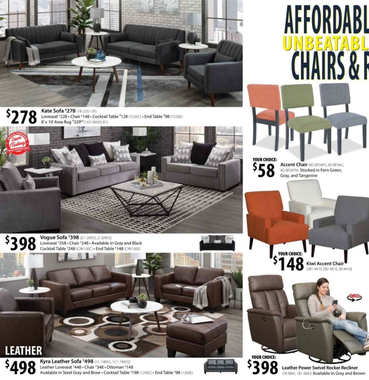 Weekly ad American Furniture Warehouse 03/03/2024 - 03/24/2024
