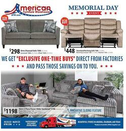 Weekly ad American Furniture Warehouse 05/23/2025 - 06/06/2025