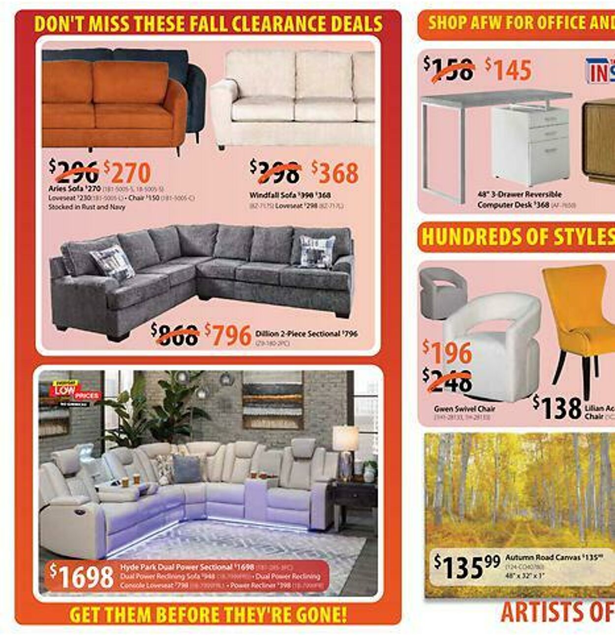 Weekly ad American Furniture Warehouse 10/28/2025 - 11/04/2025