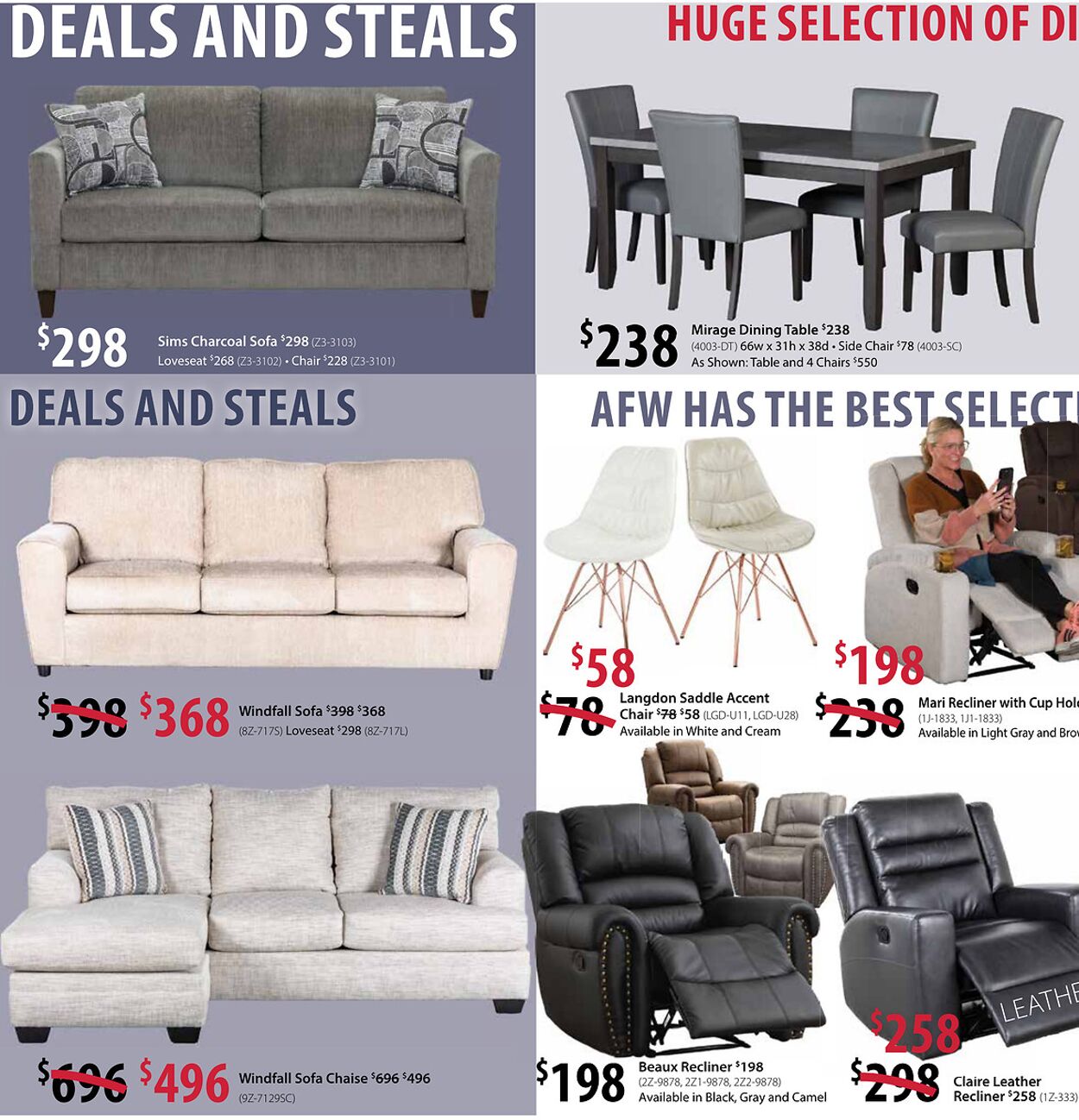 Weekly ad American Furniture Warehouse 09/01/2025 - 09/15/2025