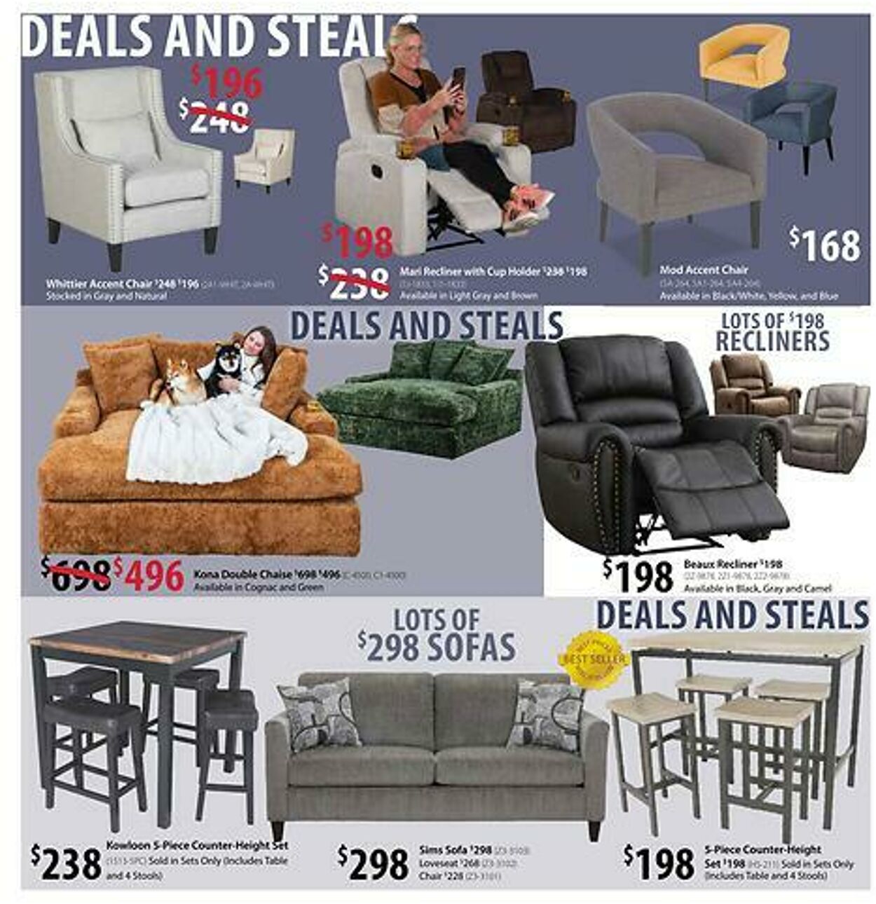 Weekly ad American Furniture Warehouse 08/05/2025 - 08/19/2025