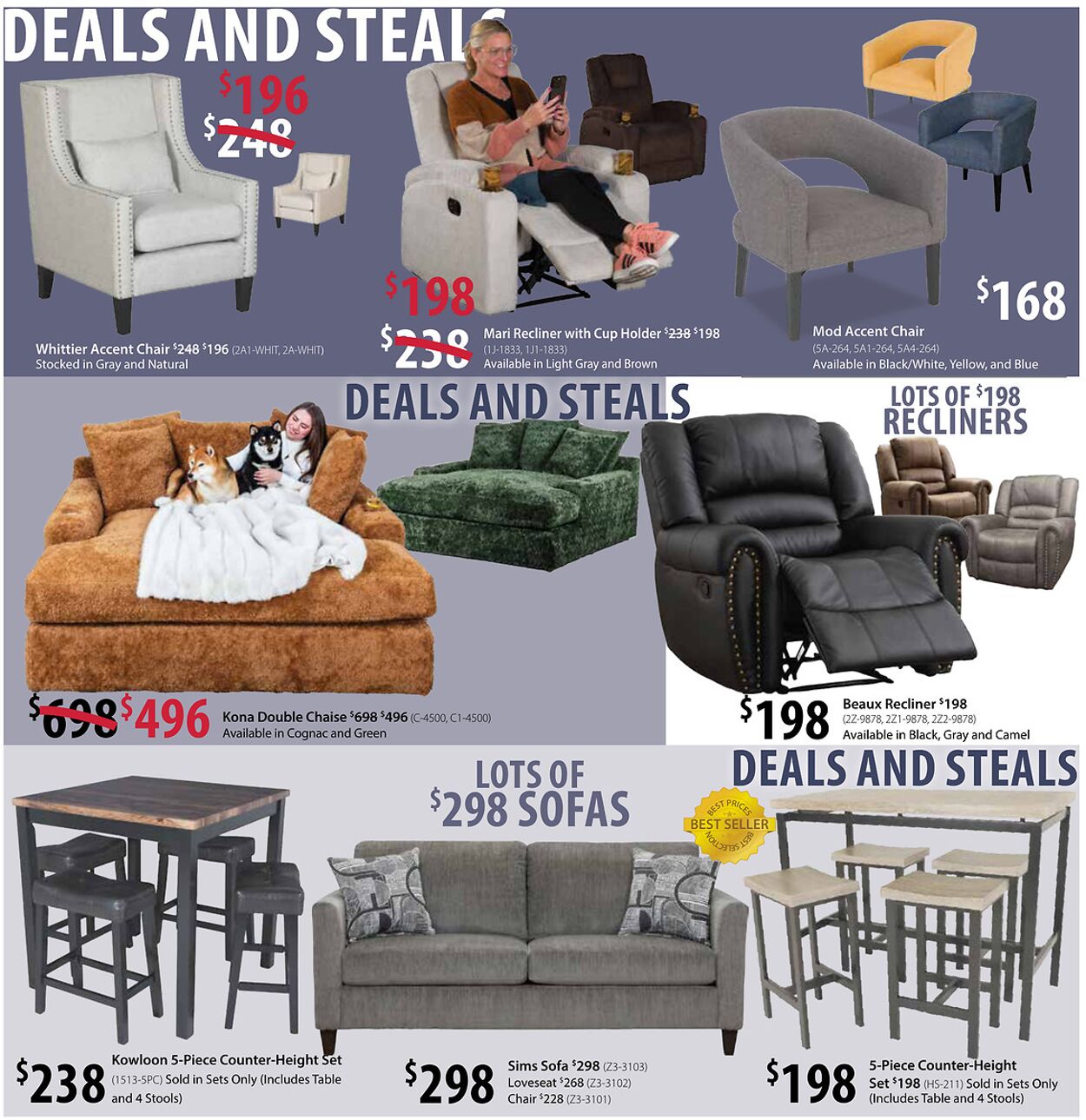 Weekly ad American Furniture Warehouse 08/05/2025 - 08/19/2025