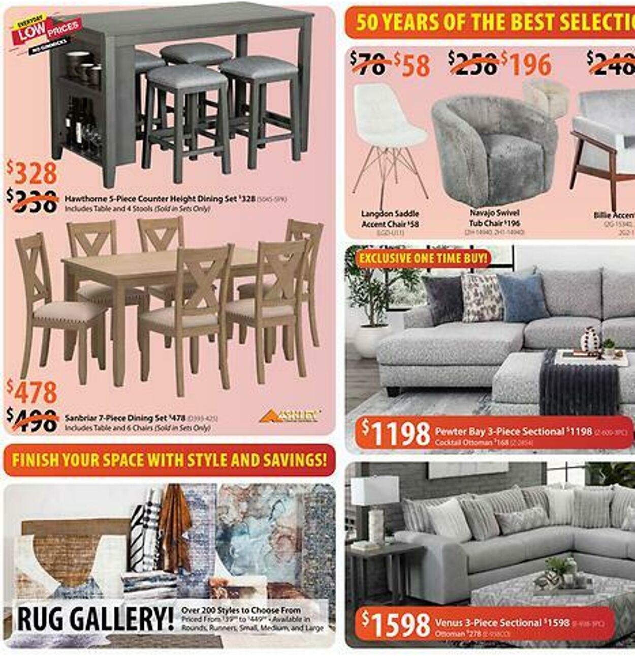 Weekly ad American Furniture Warehouse 10/06/2025 - 10/20/2025