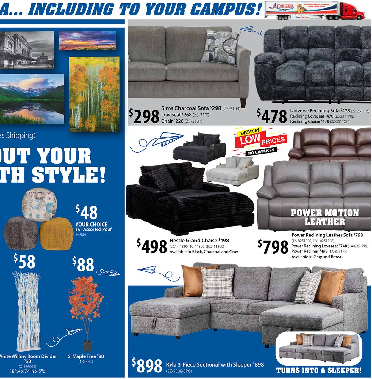 Weekly ad American Furniture Warehouse 07/22/2025 - 08/05/2025