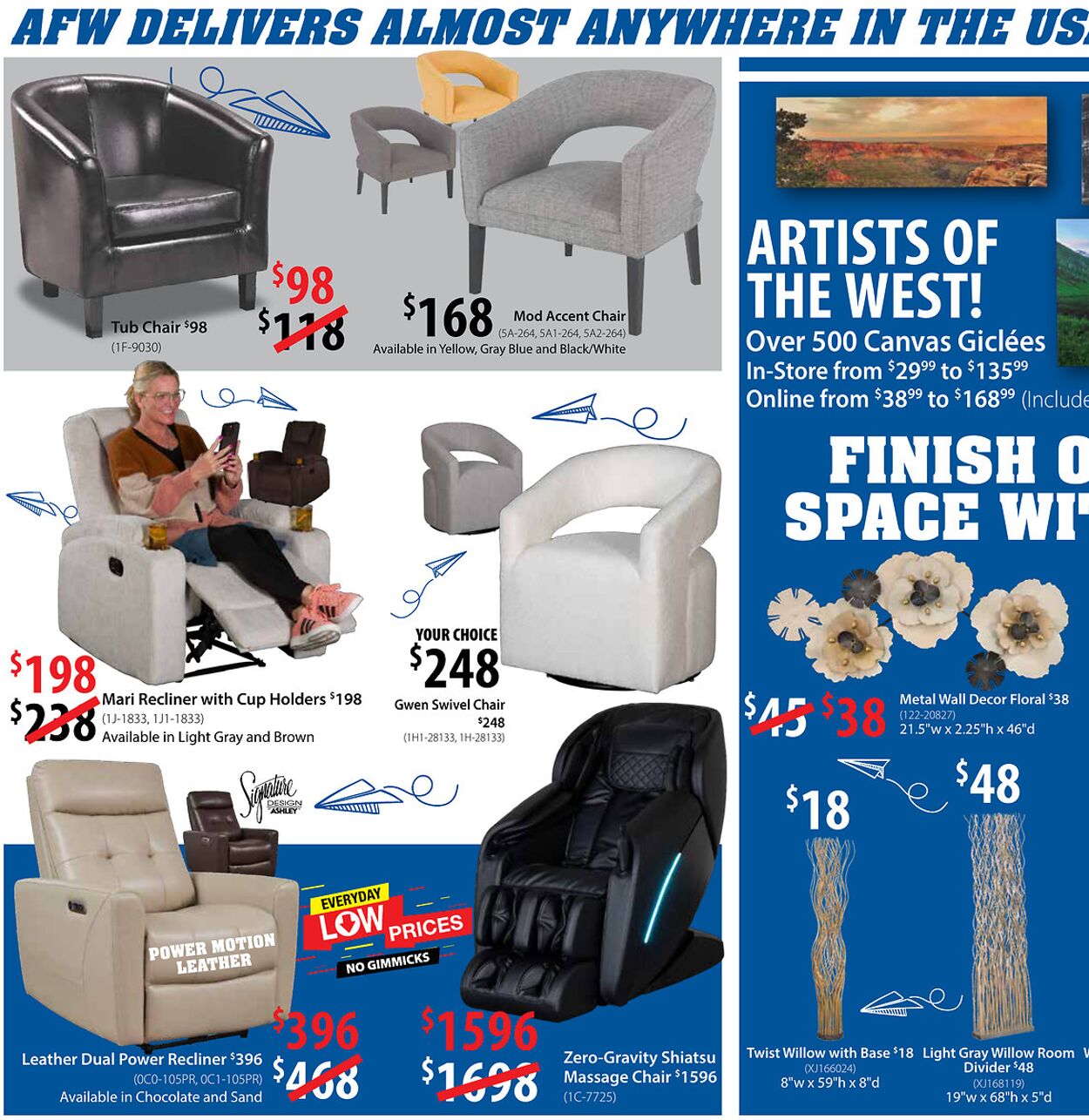 Weekly ad American Furniture Warehouse 07/22/2025 - 08/05/2025
