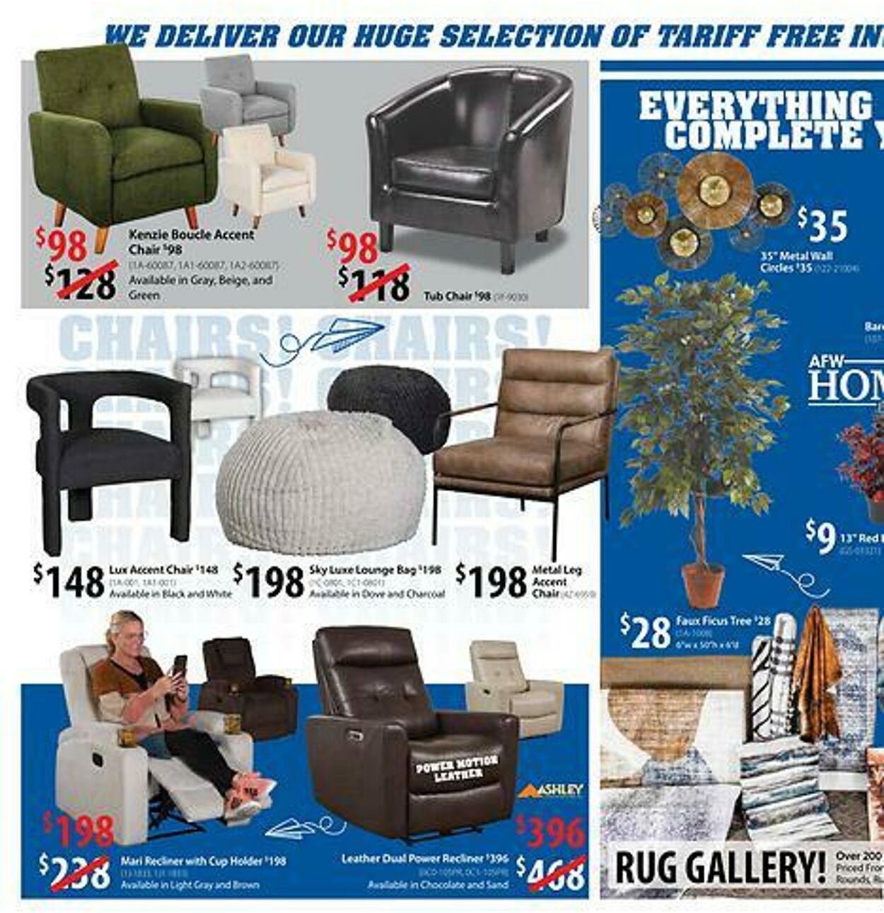 Weekly ad American Furniture Warehouse 07/29/2025 - 08/05/2025