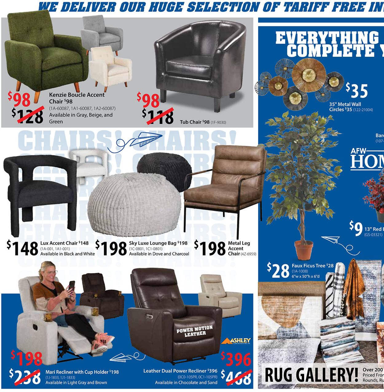 Weekly ad American Furniture Warehouse 07/29/2025 - 08/05/2025