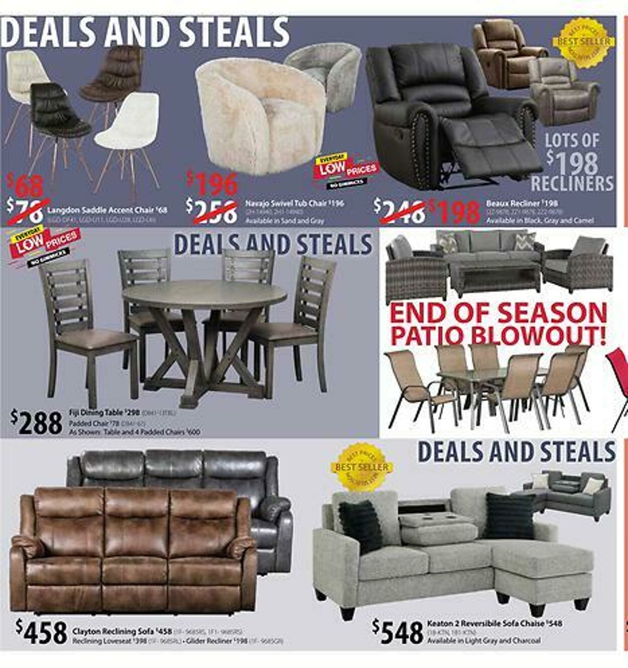 Weekly ad American Furniture Warehouse 08/12/2025 - 08/26/2025