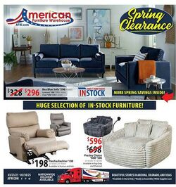 Weekly ad American Furniture Warehouse 03/25/2025 - 04/01/2025