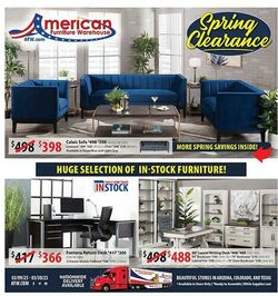 Weekly ad American Furniture Warehouse 08/11/2024 - 09/08/2024