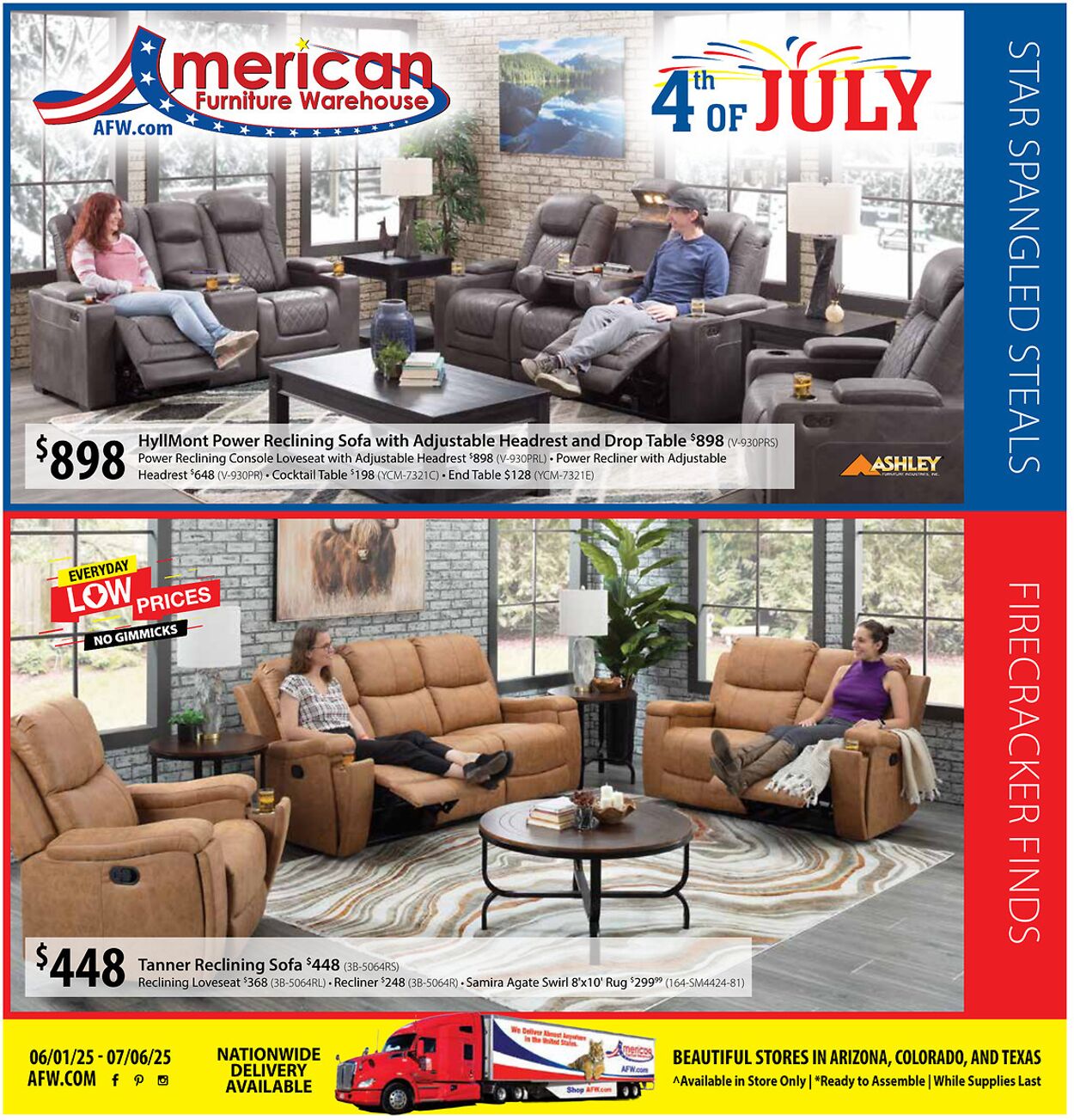 Weekly ad American Furniture Warehouse 06/02/2025 - 06/16/2025