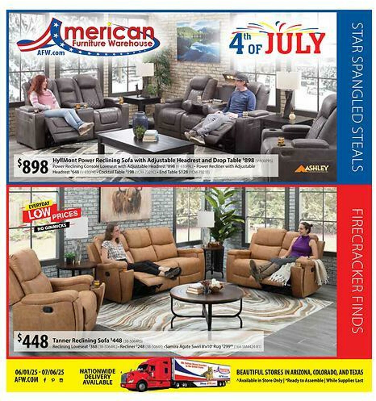 Weekly ad American Furniture Warehouse 06/02/2025 - 06/16/2025
