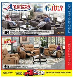 Weekly ad American Furniture Warehouse 06/02/2025 - 06/16/2025