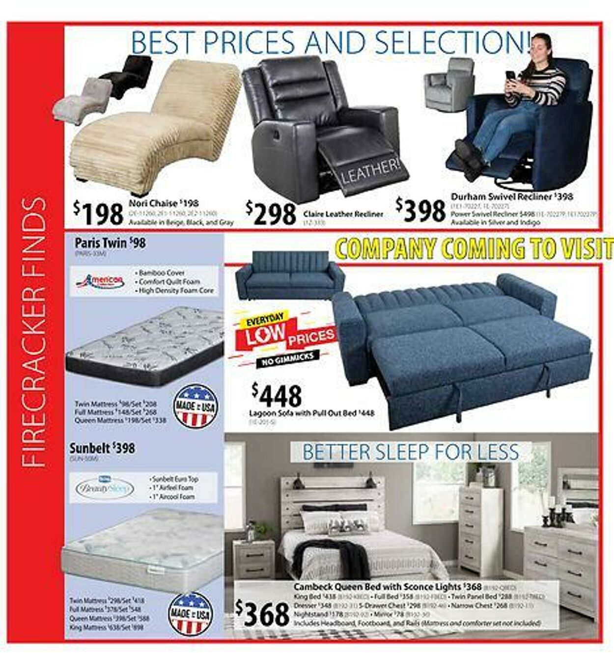 Weekly ad American Furniture Warehouse 06/17/2025 - 07/01/2025