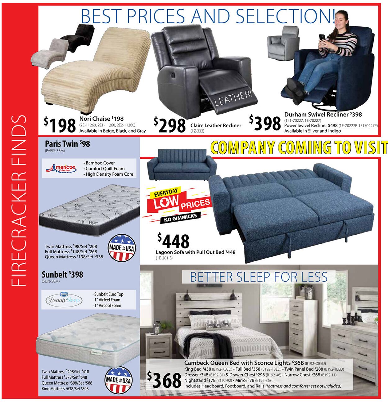Weekly ad American Furniture Warehouse 06/17/2025 - 07/01/2025