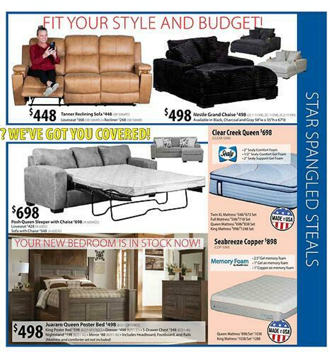 Weekly ad American Furniture Warehouse 06/17/2025 - 07/01/2025