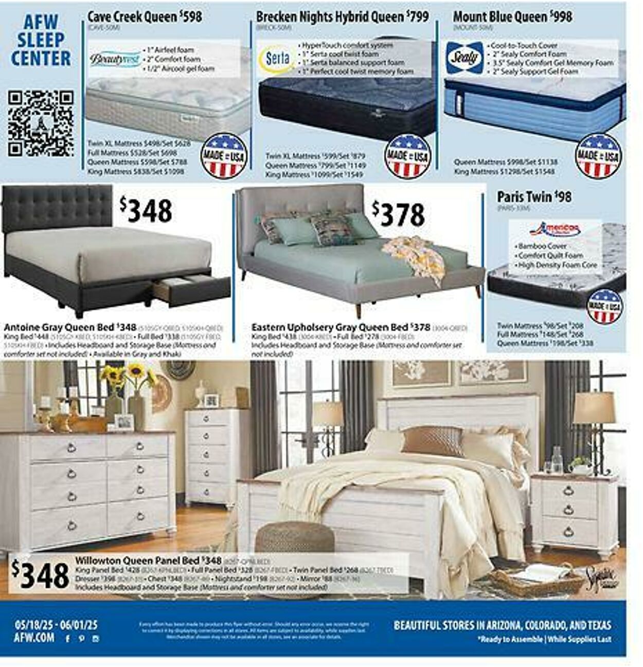 Weekly ad American Furniture Warehouse 05/21/2025 - 06/04/2025