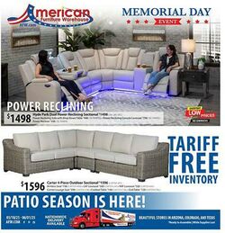Weekly ad American Furniture Warehouse 05/21/2025 - 06/04/2025