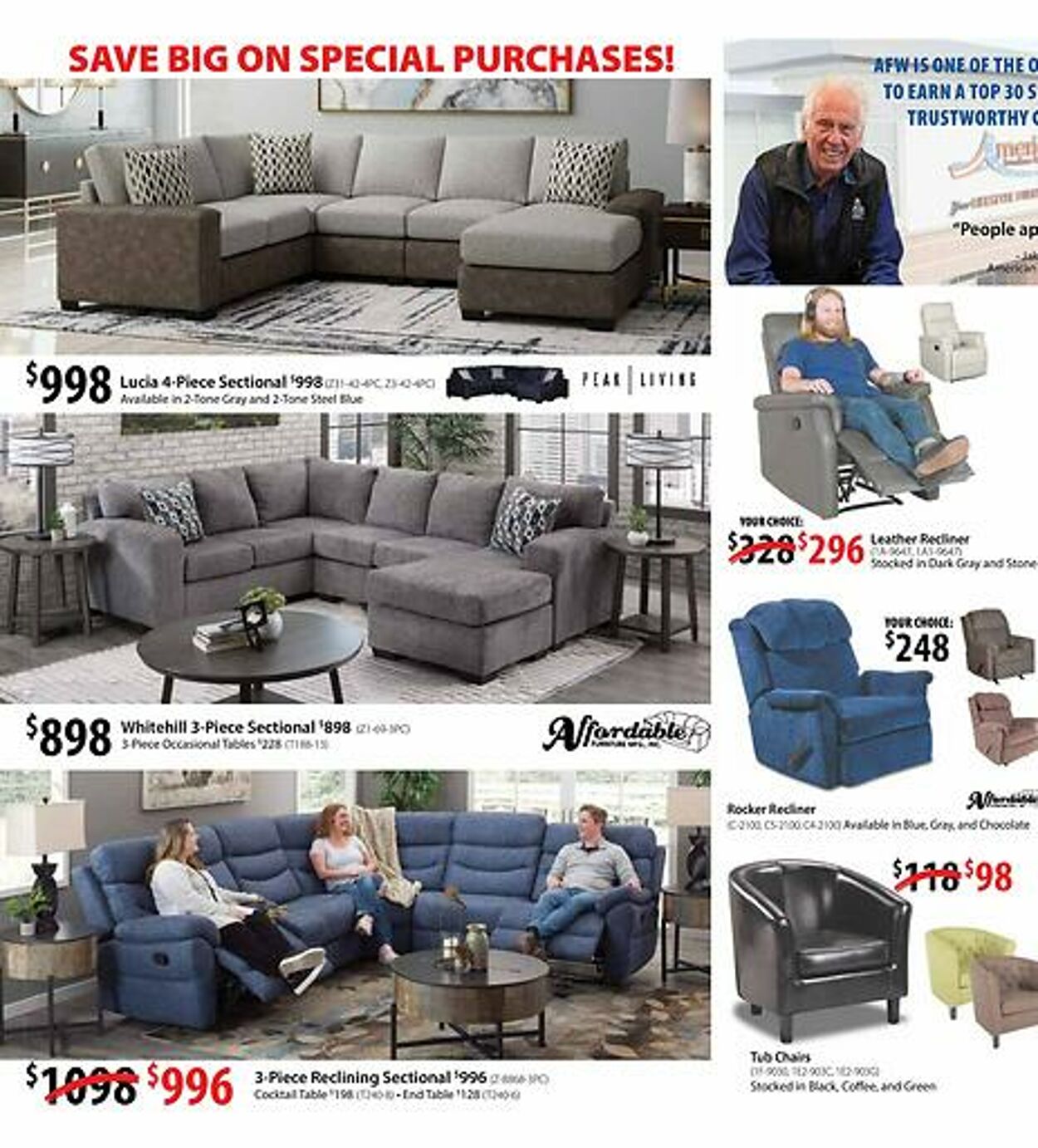 Weekly ad American Furniture Warehouse 06/05/2023 - 06/12/2023