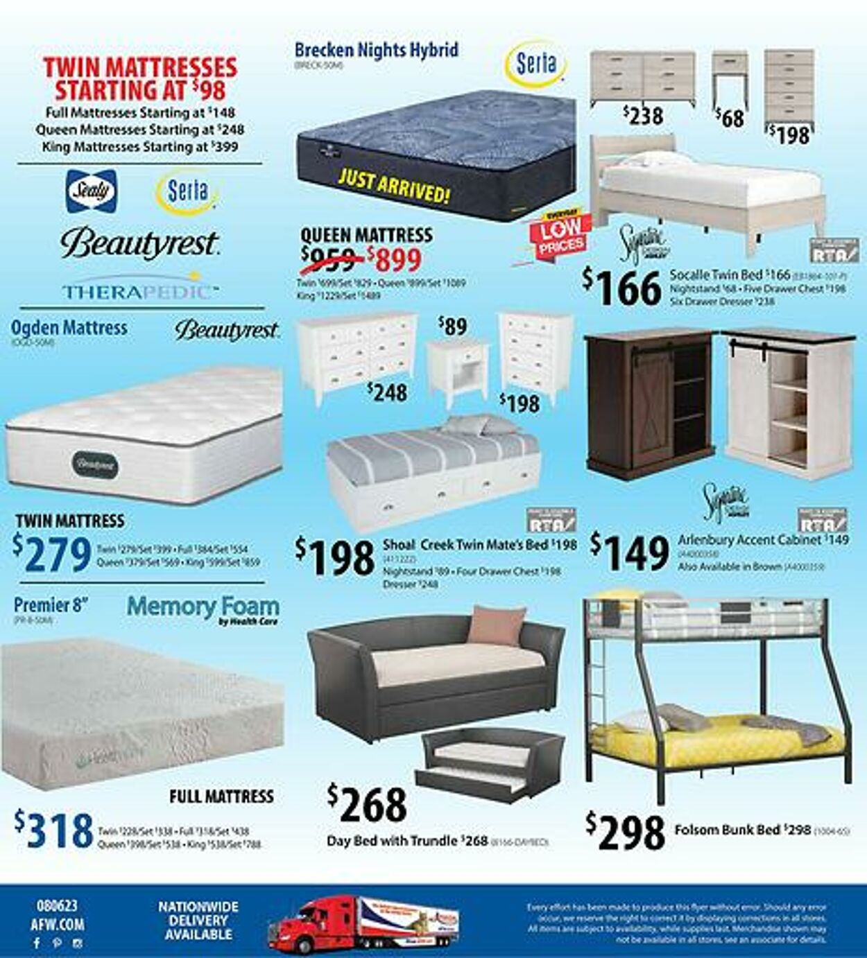 Weekly ad American Furniture Warehouse 08/07/2023 - 08/20/2023