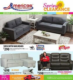 Weekly ad American Furniture Warehouse 03/22/2023 - 03/28/2023