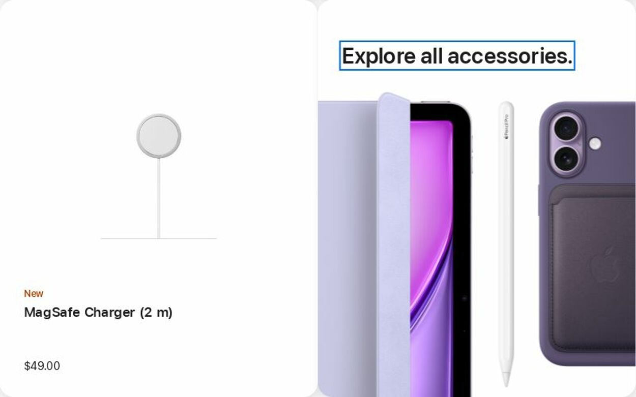 Weekly ad Apple 11/03/2025 - 11/12/2025